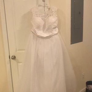 Lace and Tulle Wedding Dress